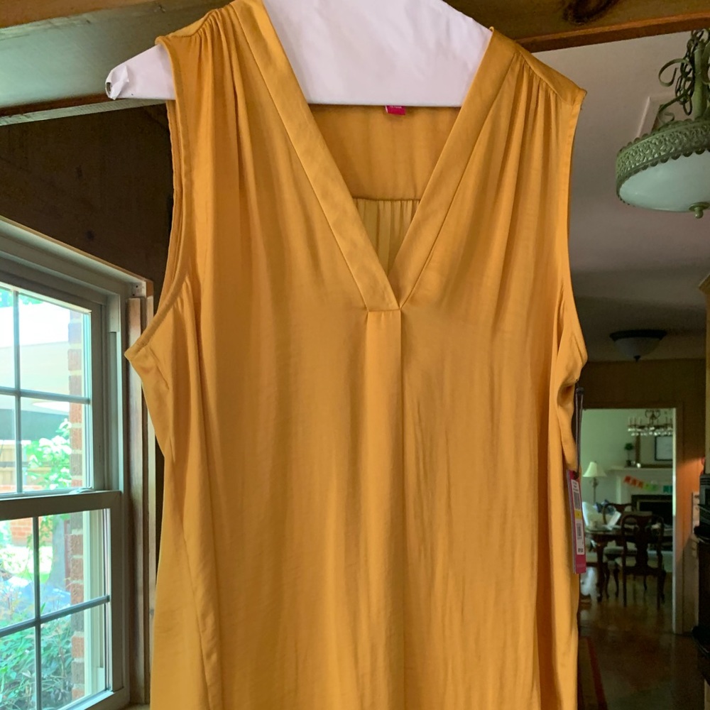 Yellow Blouse Tank